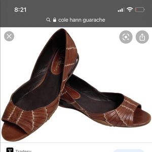 Cole Haan leather huarache